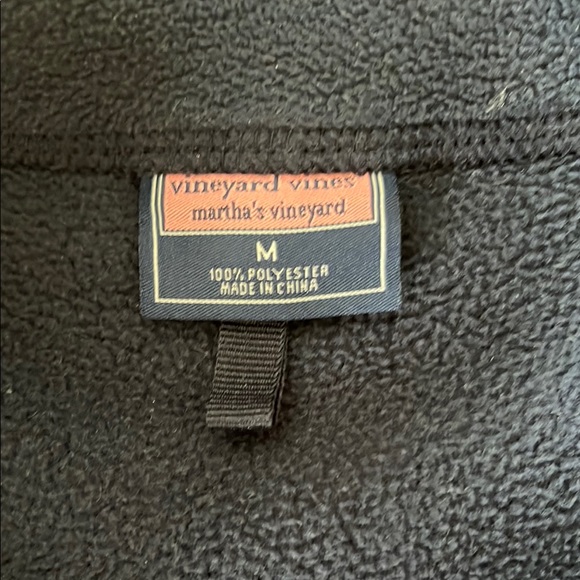 Vineyard Vines Navy Fleece Jacket - Picture 2 of 8